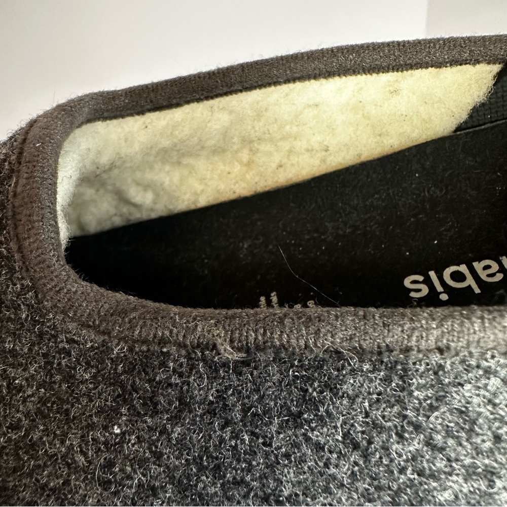 Mahabis Classic Wool Grey Slippers Women's Size EU 39 US 8 - Picture 6 of 8